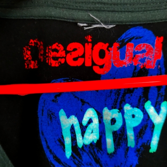 Rare Desigual Happy Dress or Tunic - Medium - Picture 5 of 5